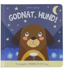 Forlaget Bolden Lommelygter>Bog - Godnat, Hund - En Magisk Lommelygte-Bog -