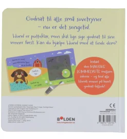 Forlaget Bolden Lommelygter>Bog - Godnat, Hund - En Magisk Lommelygte-Bog -