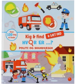 Forlaget Bolden Bøger>Bog - Kig og find og sæt ind: Hvor er POLITI OG