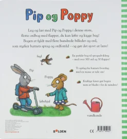 Forlaget Bolden Bøger>Bog - Pip Og Poppys Store Bog m. Ord
