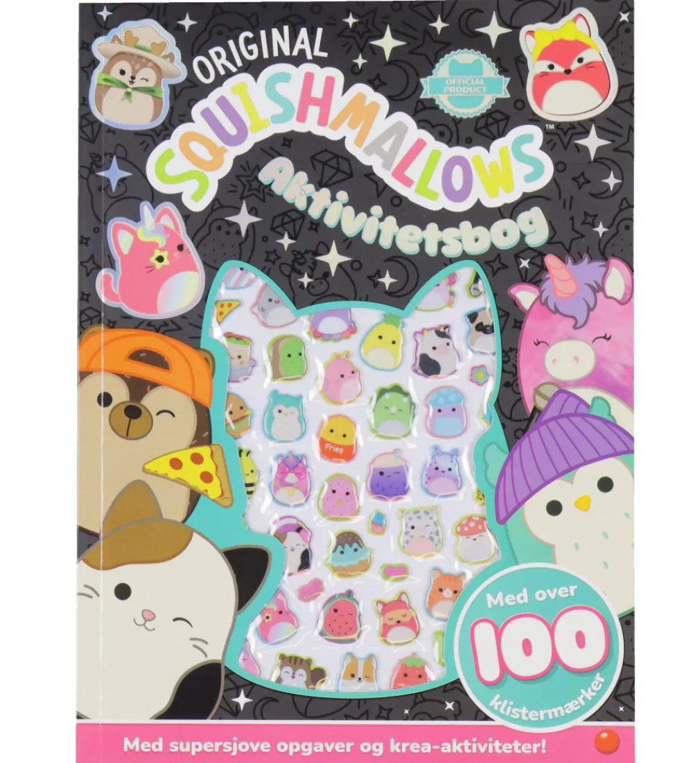 Forlaget Bolden Bøger>Bog - Squishmallows aktivitetsbog