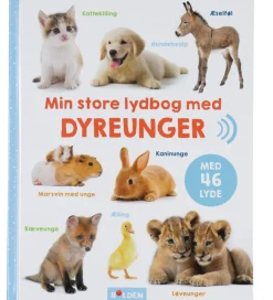 Forlaget Bolden Bøger>Bog m. Lyd - Min Store Lydbog m. Dyreunger