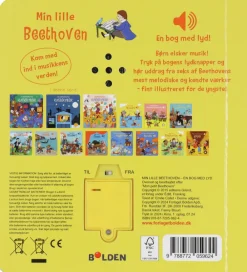 Forlaget Bolden Bøger>Bog m. Lyd - Min Lille Bog med Beethoven