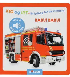 Forlaget Bolden Bøger>Bog m. Lyd - Kig Og Lyt - Babu! Babu!