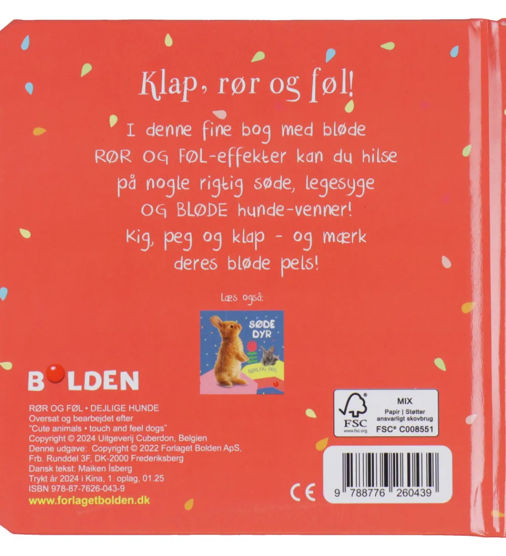 Forlaget Bolden Bøger>Bog m. Rør og Føl - Dejlige hunde