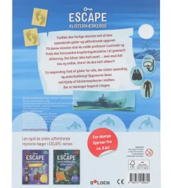 Forlaget Bolden Bøger>Escape Klistermærkebog - Vraget i Spøgelsesbugte