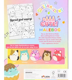 Forlaget Bolden Malebog|Kreativ Leg>Malebog - Sååå Cute! - Original Squishmallows