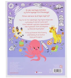 Forlaget Bolden Bøger|Malebog>Malebog - Lær at tegne - og farv så!