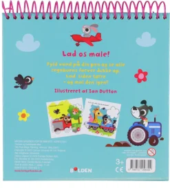 Forlaget Bolden Malebog>Malebog - Magisk Malebog For De Mindste - Køretø