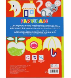 Forlaget Bolden Malebog>Malebog - Farvelade - For De Mindste - Dansk