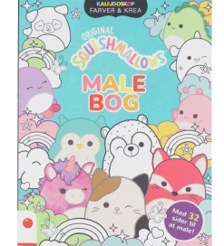 Forlaget Bolden Bøger|Malebog>Malebog - Squishmallows malebog