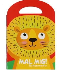 Forlaget Bolden Malebog>Malebog - Mal mig m. Klistermærker - Dansk