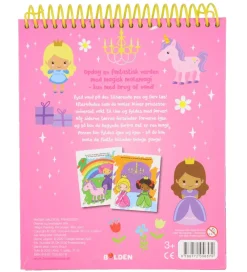 Forlaget Bolden Malebog>Malebog - Magisk Malebog: Prinsesser - Dansk