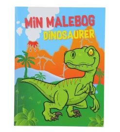 Forlaget Bolden Malebog>Malebog - Dinosaurer