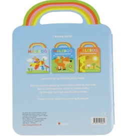 Forlaget Bolden Malebog>Malebog m. Klistermærker - Flyver