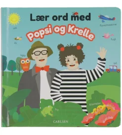 Forlaget Carlsen Bøger>Billedbog - Lær Ord Med Popsi og Krelle - Dansk
