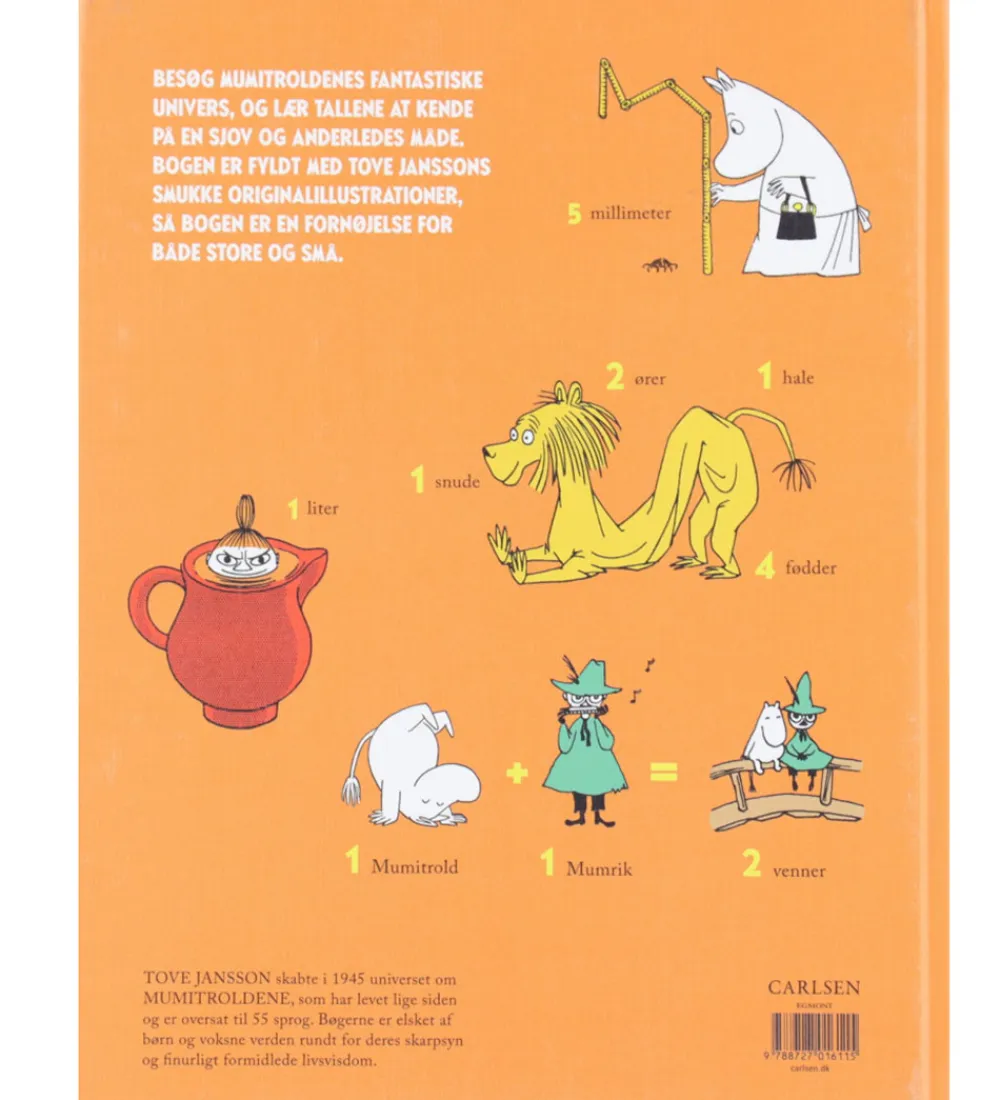 Forlaget Carlsen Bøger>Bog - Lær Tal Med Mumitroldene - DA