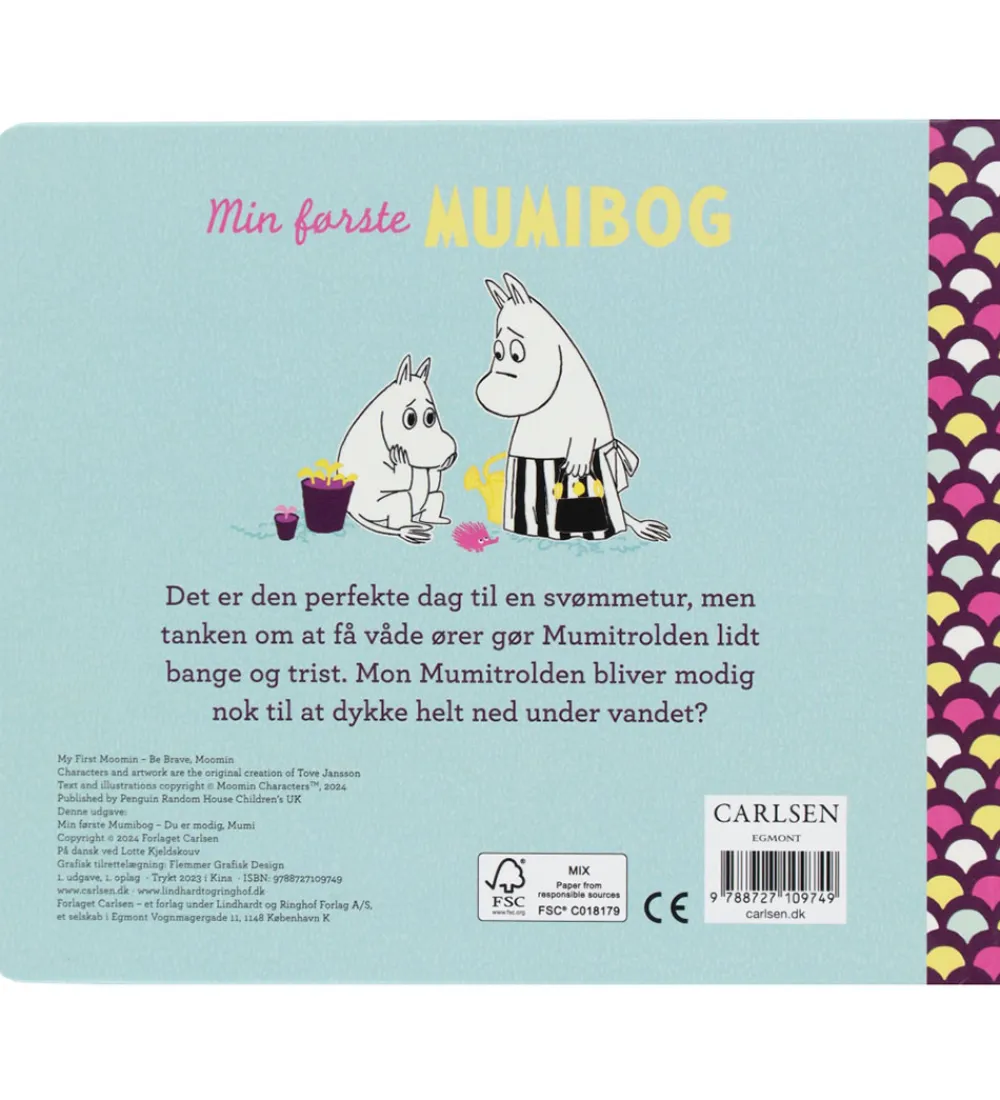 Forlaget Carlsen Bøger>Bog - Min Første Mumibog - Du Er Modig, Mumi -