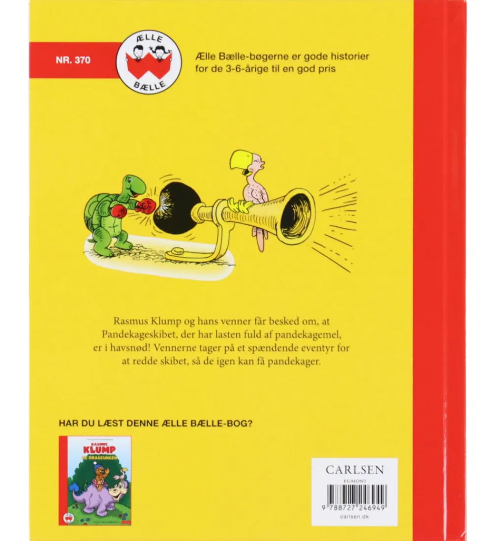Forlaget Carlsen Bøger>Bog - Rasmus Klump Og Pandekageskibet