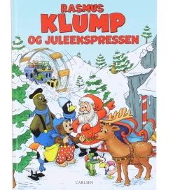 Forlaget Carlsen Bøger>Bog - Rasmus Klump og Juleekspressen - Dansk