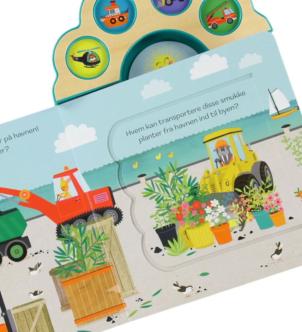 Forlaget Carlsen Bøger>Bog m. Lyd - Maskiner Med Lyd - DA