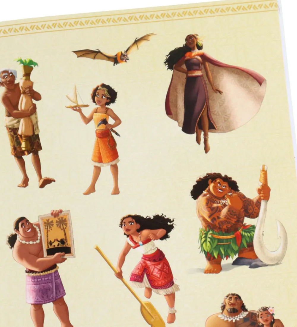 Forlaget Carlsen Malebog|Kreativ Leg>Malebog - Vaiana 2