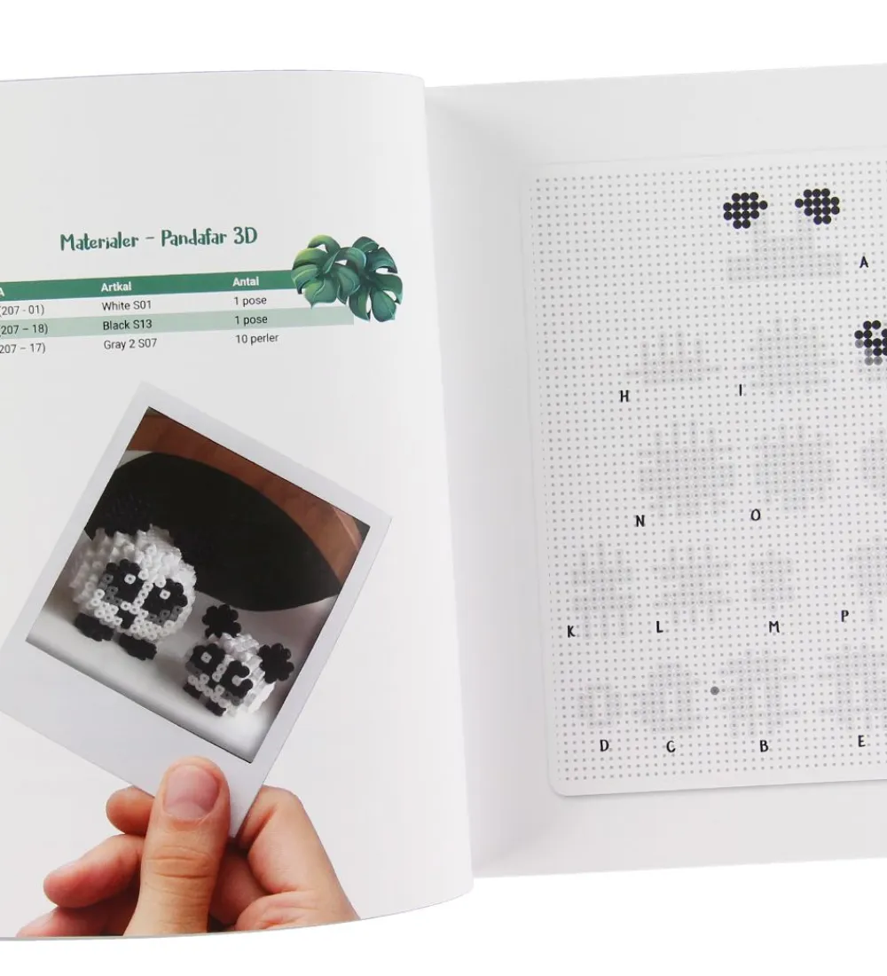 Forlaget Fritid Perler>Bog - 3D Venner - Dansk