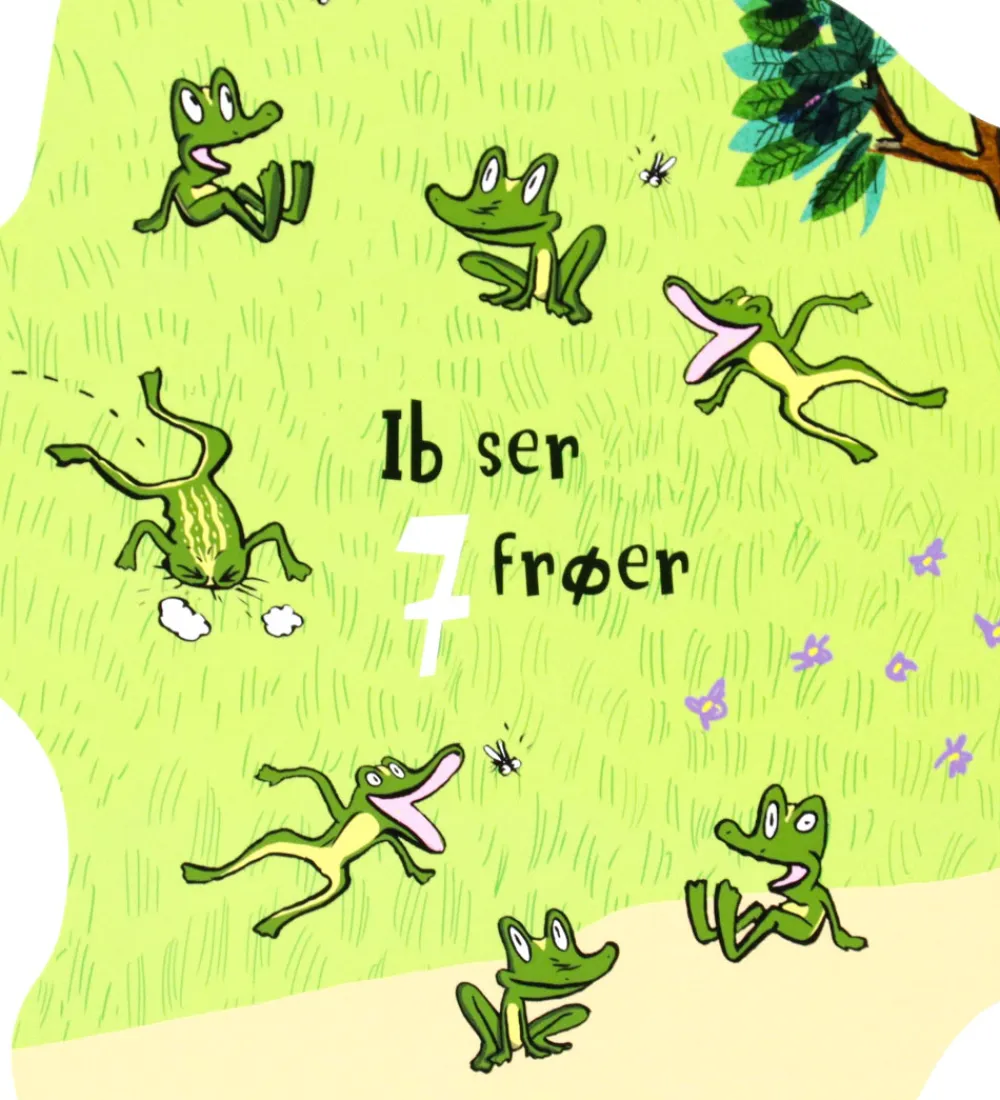 Forlaget Gyldendal Bøger>Billedbog - Hunden Ib Tæller Til 12