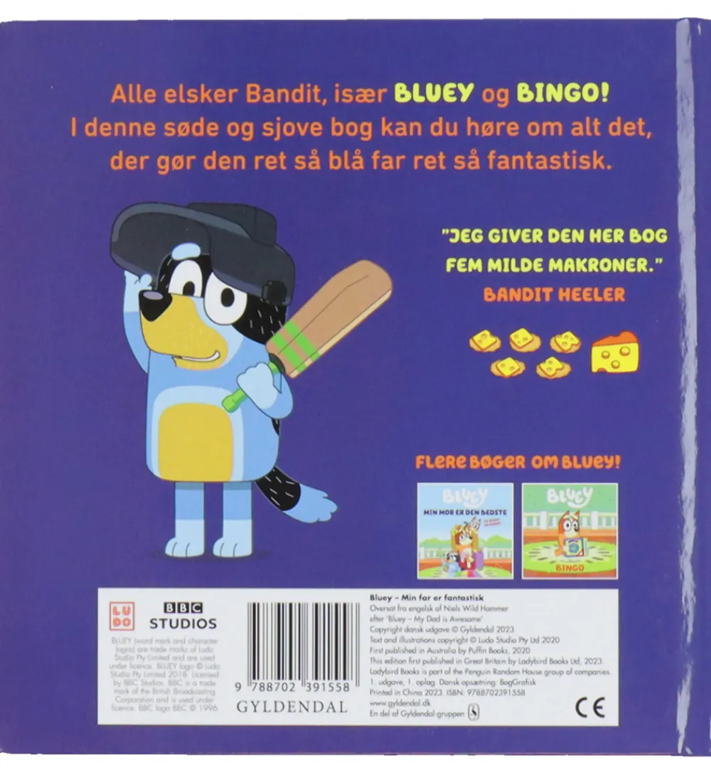 Forlaget Gyldendal Bøger>Bog - Bluey - Min Far Er Fantastisk