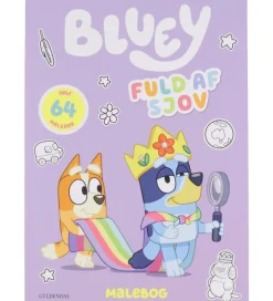 Forlaget Gyldendal Kreativ Leg|Malebog>Malebog - Bluey - Fuld Af Sjov