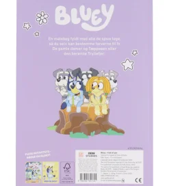 Forlaget Gyldendal Kreativ Leg|Malebog>Malebog - Bluey - Fuld Af Sjov