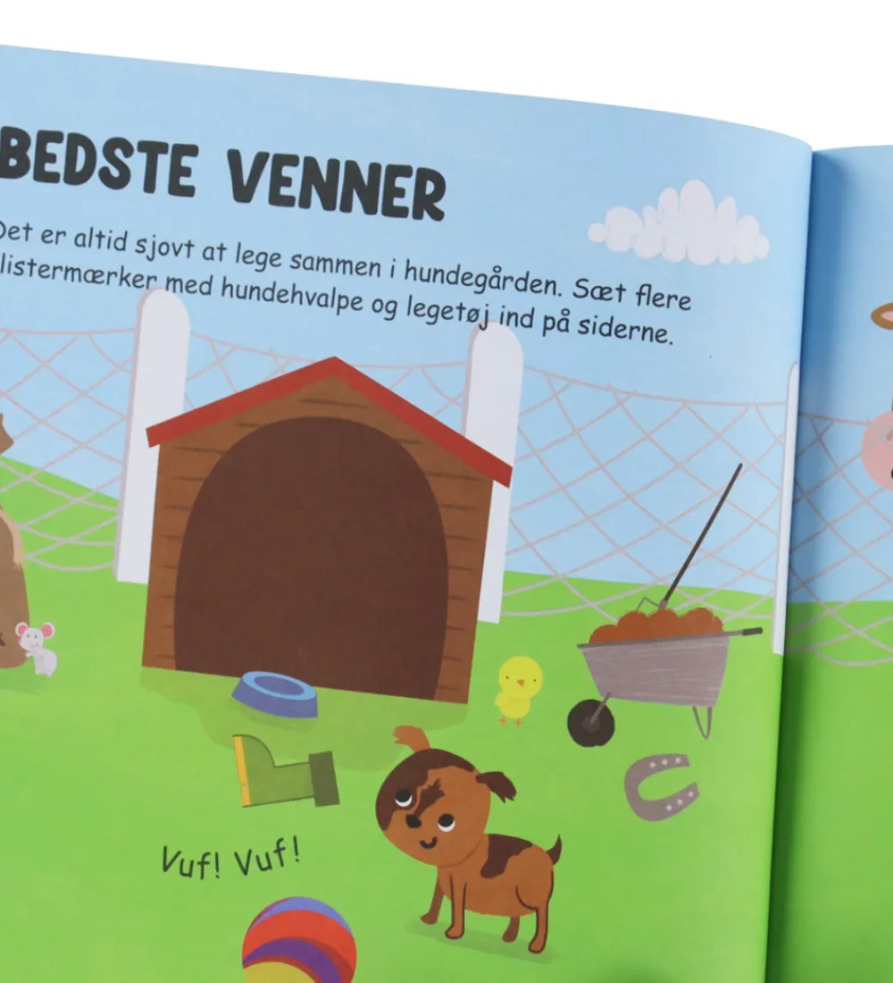 Forlaget Tukan Kreativ Leg|Bøger>Aktivitetsbog - På Bondegården - DA