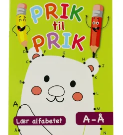 Forlaget Tukan Kreativ Leg|Bøger>Aktivitetsbog - Prik Til Prik - A-Å - DA