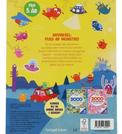 Forlaget Tukan Kreativ Leg|Bøger>Aktivitetsbog - Monstre - DA