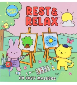 Forlaget Tukan Kreativ Leg|Malebog>Malebog - Cozy Time - Sunny Vibes: Rest & Relax