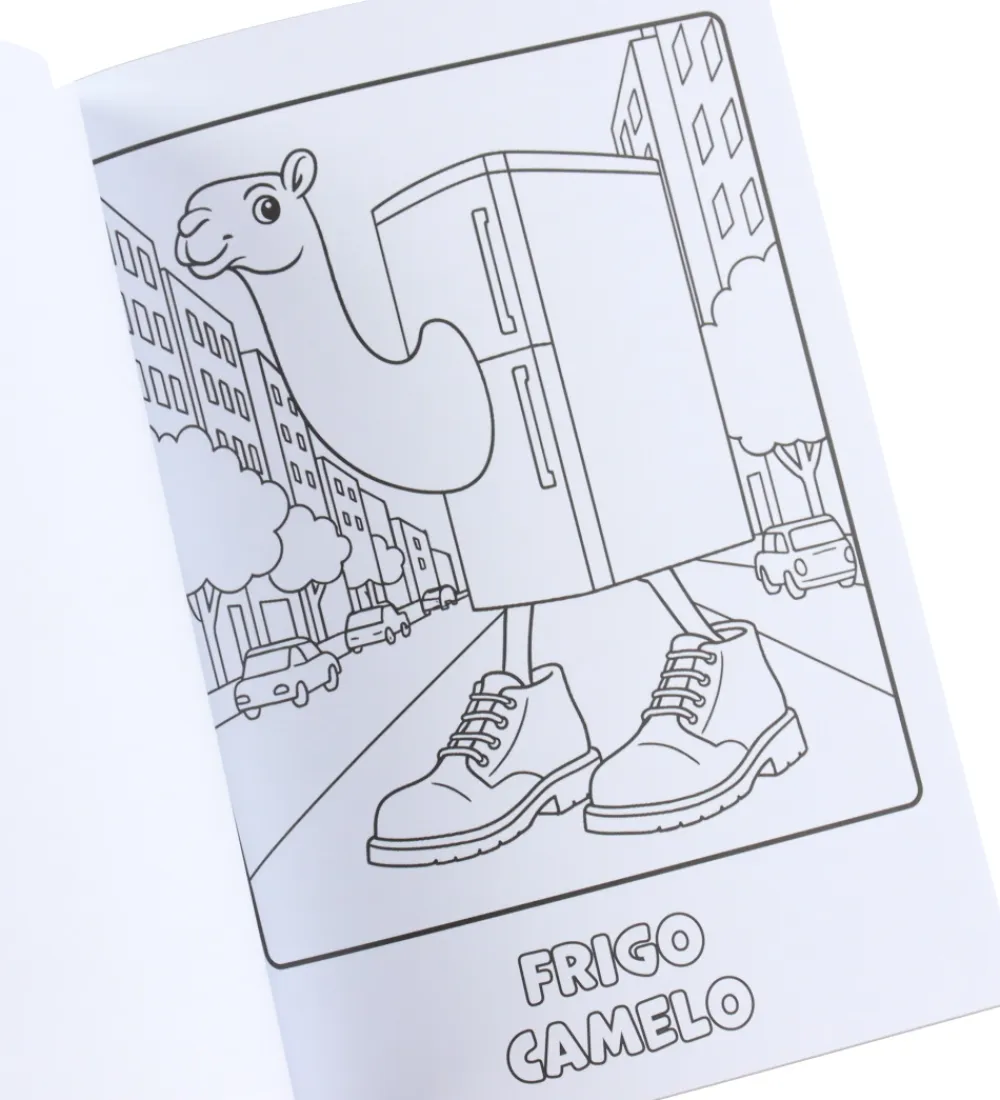 Forlaget Tukan Malebog|Kreativ Leg>Malebog - Italian Brainrot