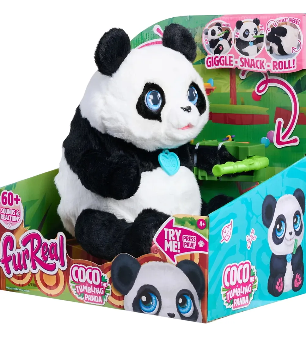 FurReal Bamser>Interaktiv Bamse - Coco The Tumbling Panda