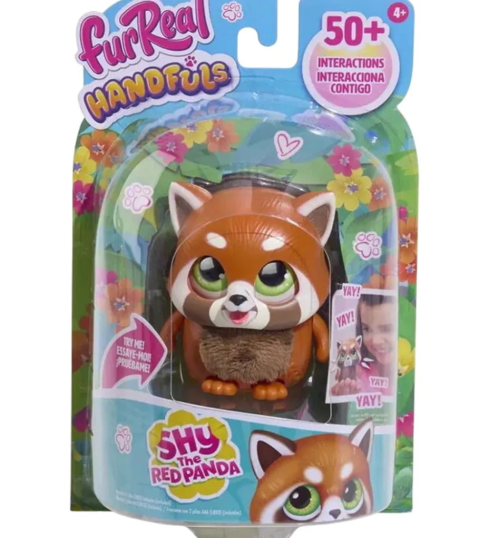 FurReal Bamser>Interaktiv Bamse - Handfuls - Red Panda