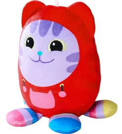 Gabby's Dollhouse Bamser>Bamse - Squishy DJ Catnip - 20 cm