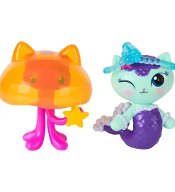 Gabby's Dollhouse Figurer>Figurer - MerCat & Kitty Jellyfish