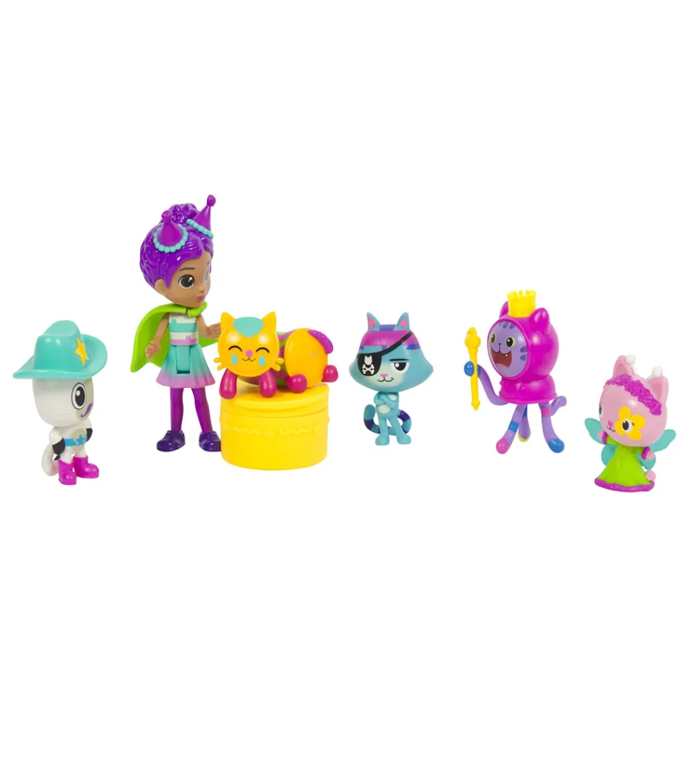 Gabby's Dollhouse Dukker Og Tilbehør>Figursæt - 7 Dele - Celebration
