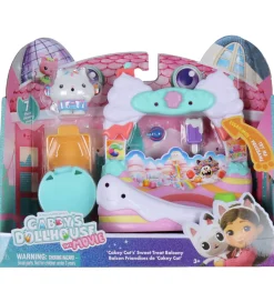 Gabby's Dollhouse Figurer>Legesæt - 7 Dele - Balcony Set - Cakey Cat's S