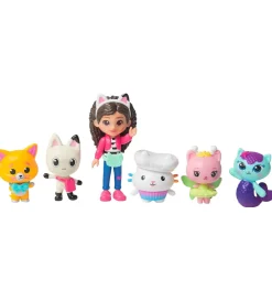 Gabby's Dollhouse Figurer>Legetøj - Big Cat-Venture - 6 Figure Giftset