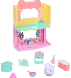 Gabby's Dollhouse Figurer>Sæt - 10 Dele - Cakey's Sprinkle Kitchen