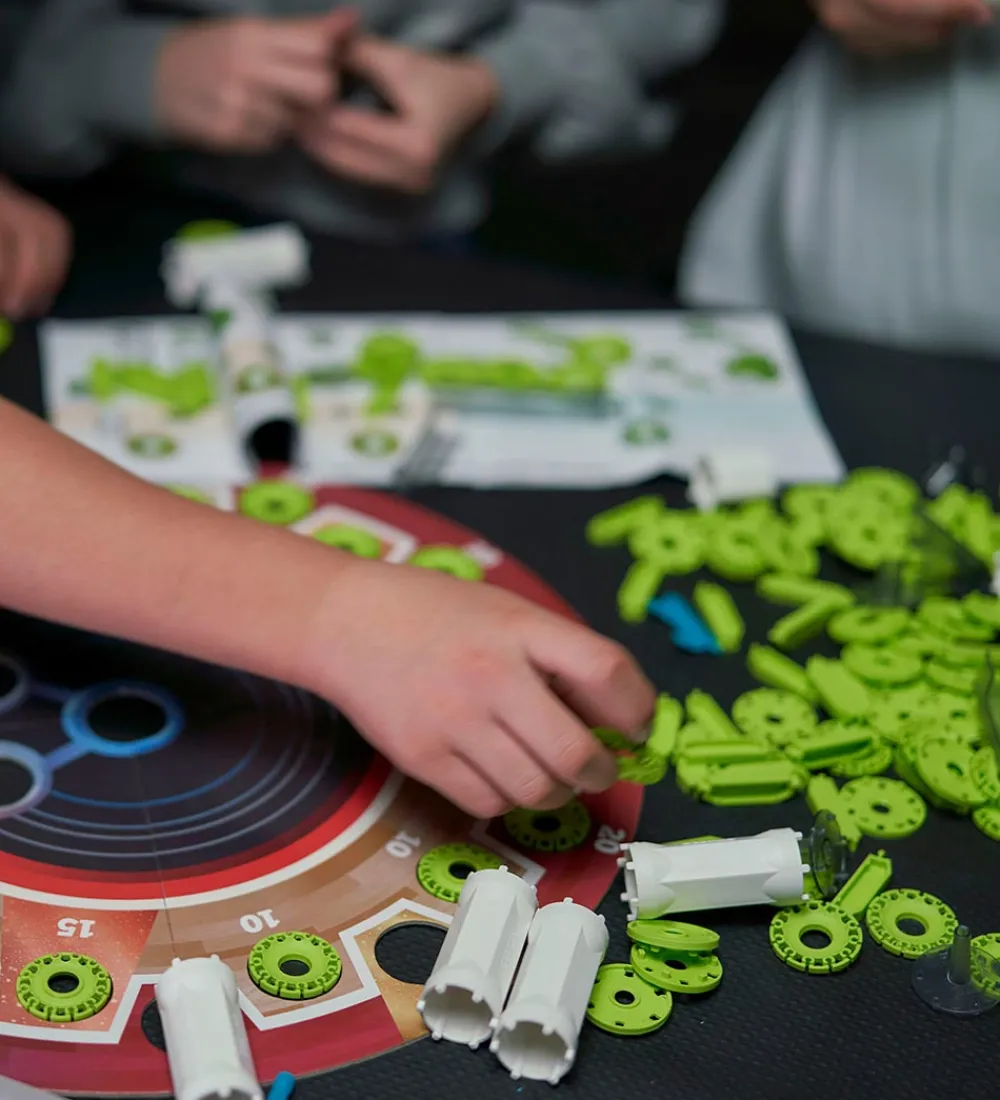 Geomag Byg Og Klodser|Spil>Magnetsæt - Mechanics Challenge Strike - 185 Dele