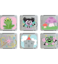 Glo Pals Badelegetøj|Babylegetøj>Sansekuber m. Lys - 6 Stk. - Fantastic Fairies