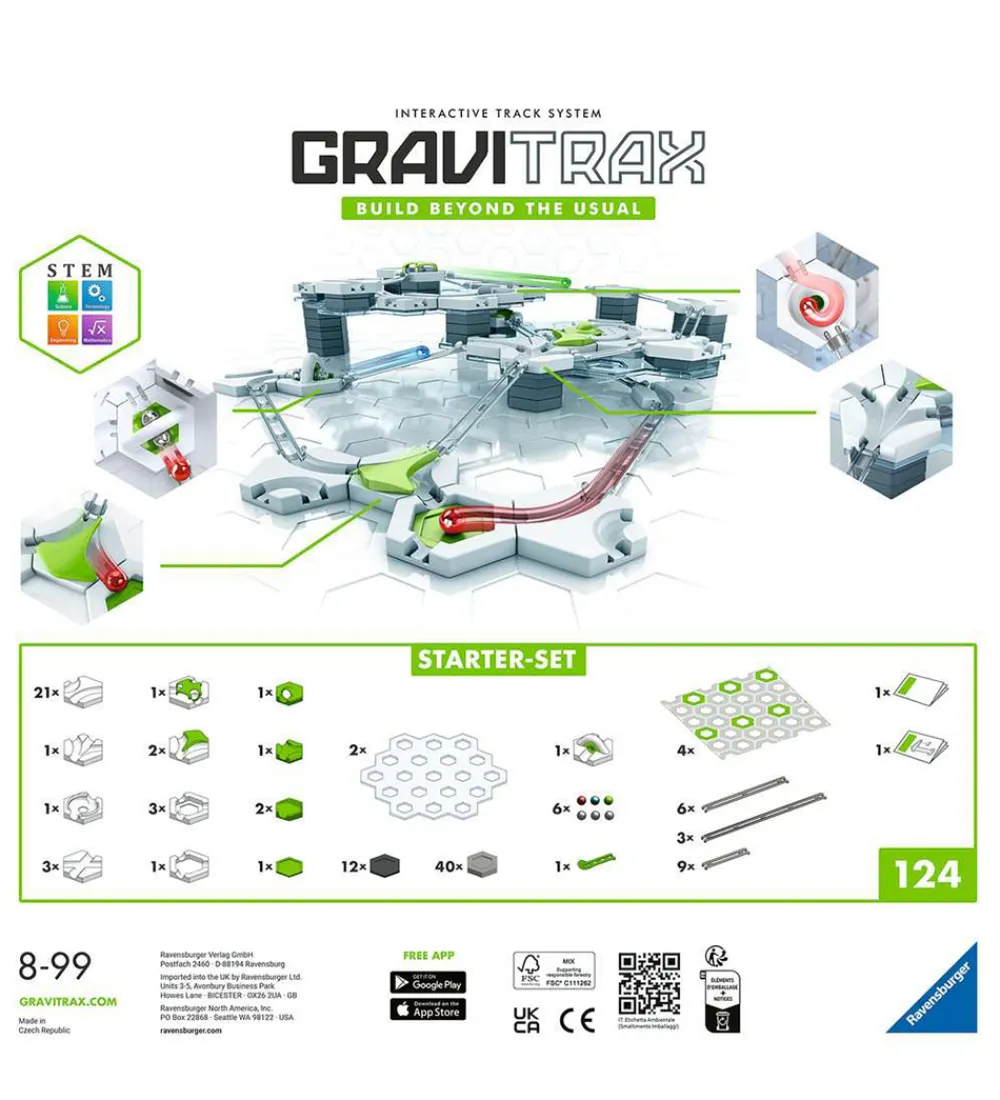 GraviTrax Konstruktionslegetøj|Kuglebaner>Startersæt