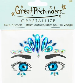 Great Pretenders Udklædningstøj|Halloween>Ansigtssmykker - Crystals Ocean Mermaid