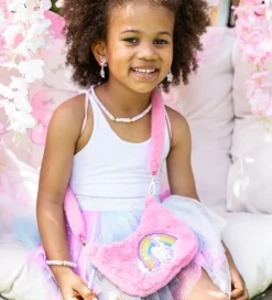 Great Pretenders Halloween>Skuldertaske - Rainbow Cuddle - Pink