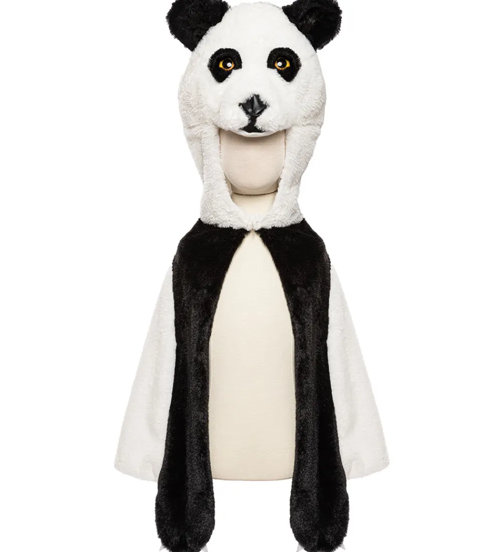 Great Pretenders Rolleleg>Udklædning - Kappe - Panda - Hvid/Sort